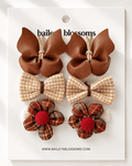6-Piece Hair Clip Set - Harvest & Bloom product_type - Bailey's Blossoms