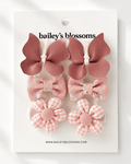 6-Piece Hair Clip Set - Petal Pink product_type - Bailey's Blossoms
