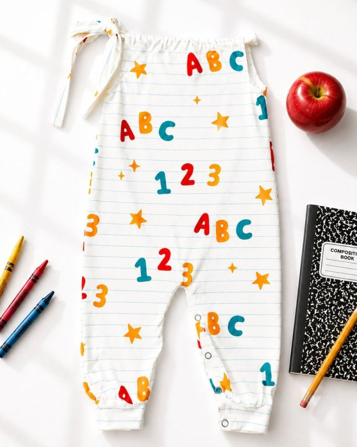 Addison Adjustable Strap Jumpsuit - Smarty Pants product_type - Bailey's Blossoms