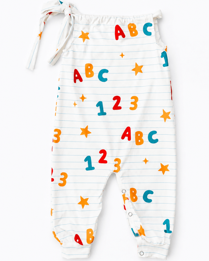 Addison Adjustable Strap Jumpsuit - Smarty Pants product_type - Bailey's Blossoms
