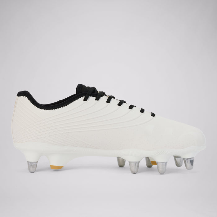 Adult Unisex CCC Stampede Pro Soft Ground Boot White
