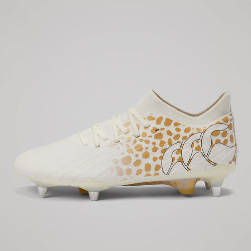 Adult Unisex Ellie X CCC Speed Falcon Elite Soft Ground Boot White