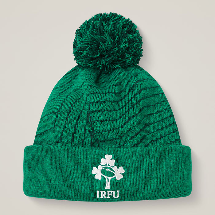 Adult Unisex Ireland Bobble Hat Green
