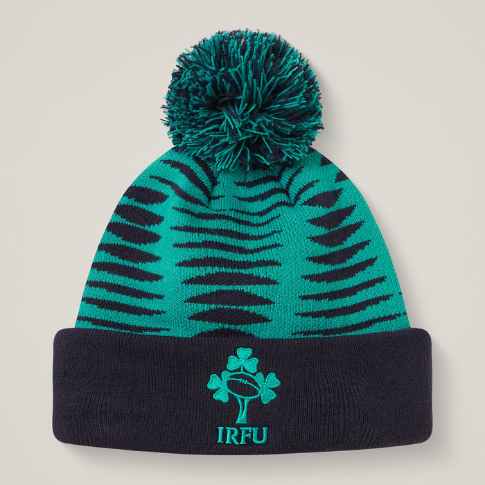 Adult Unisex Ireland Bobble Hat Grey