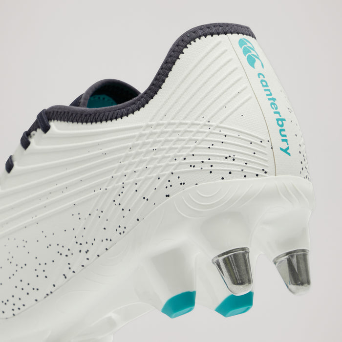 Adult Unisex Stampede Groundbreak Pro Soft Ground Boots White