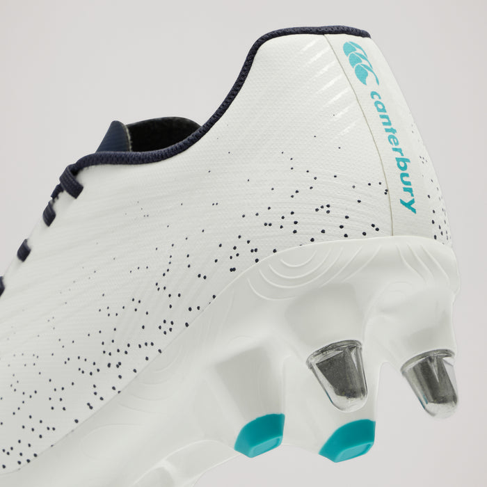 Adult Unisex Stampede Groundbreak Team Soft Ground Boots White