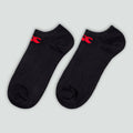 Adult Unisex Trainer Liners 3 Pack Black/Red