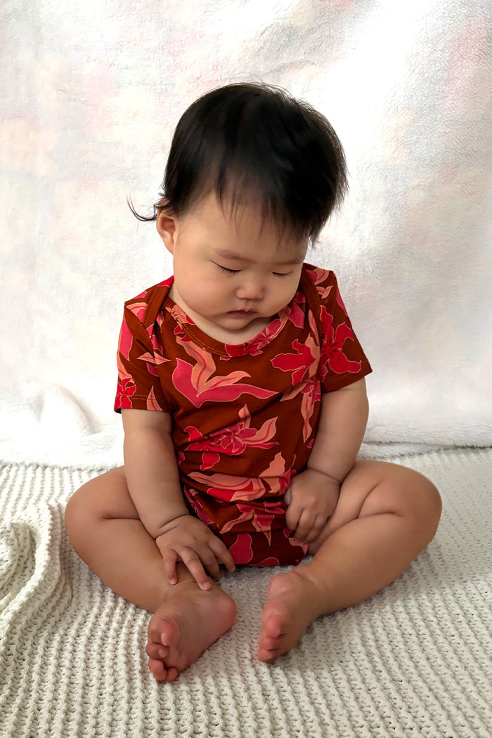 Alex Onesie - Copper Star Flower