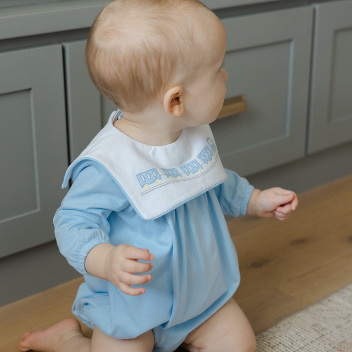 All Aboard - Knit Infant Bubble