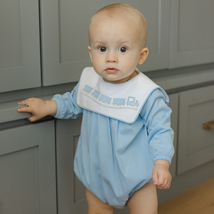 All Aboard - Knit Infant Bubble