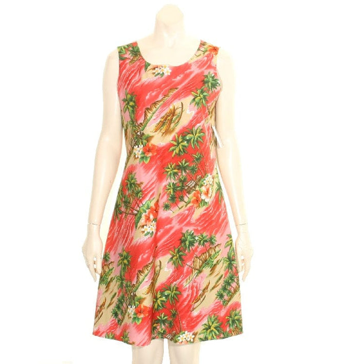 Aloha Vintage Short Dress
