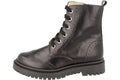 Andanines Black Perf Zip Bootie