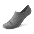 Anytime No Show Heel Grip Sock - Natural Grey Heather