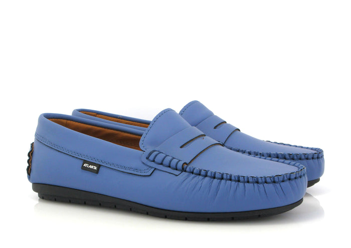 Atlanta California Blue Gum Penny Loafer