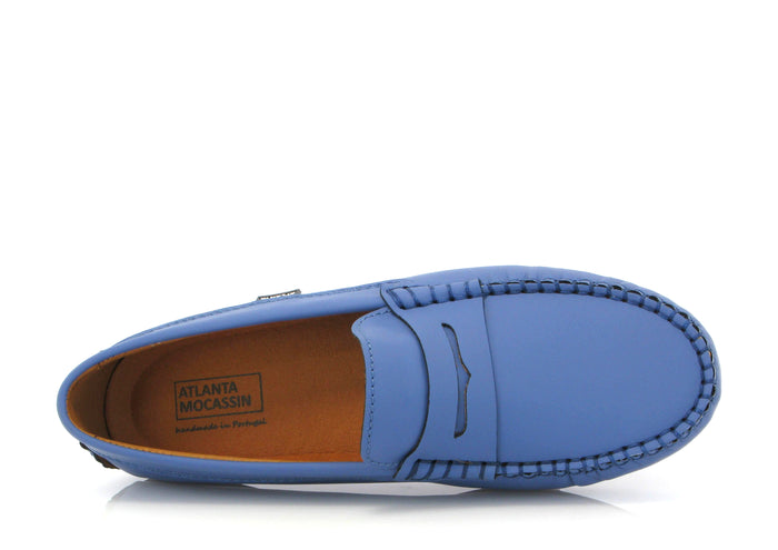 Atlanta California Blue Gum Penny Loafer