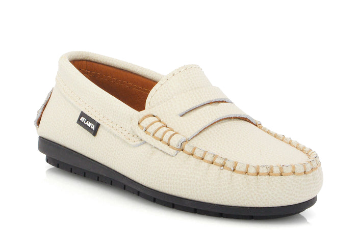 Atlanta Sand Pebbled Penny Loafer