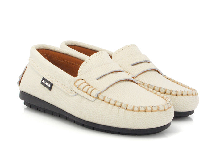 Atlanta Sand Pebbled Penny Loafer