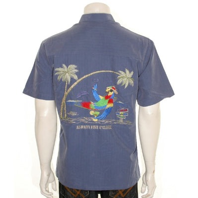 Bamboo Cay "Always Five O'Clock" - Men's Aloha Shirt (WB 5000)