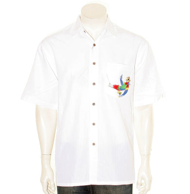 Bamboo Cay "Always Five O'Clock" - Men's Aloha Shirt (WB 5000)