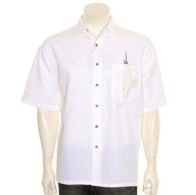 Bamboo Cay "Shake The Hook " Men's Aloha Shirt (WB871)