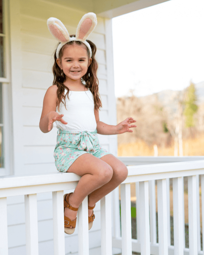 Betty Camisole Romper - Bunny Love product_type - Bailey's Blossoms