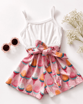 Betty Camisole Romper - Sunny Sundae product_type - Bailey's Blossoms