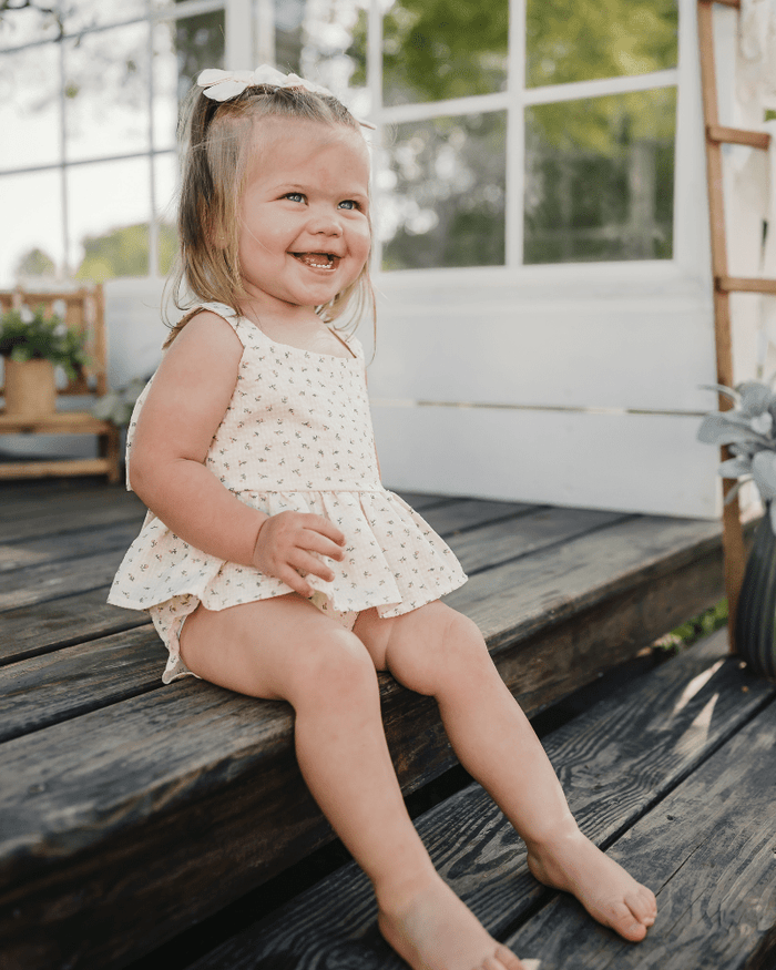 Birdie Bow Front Top & Bloomer Set - Petit Fleur product_type - Bailey's Blossoms