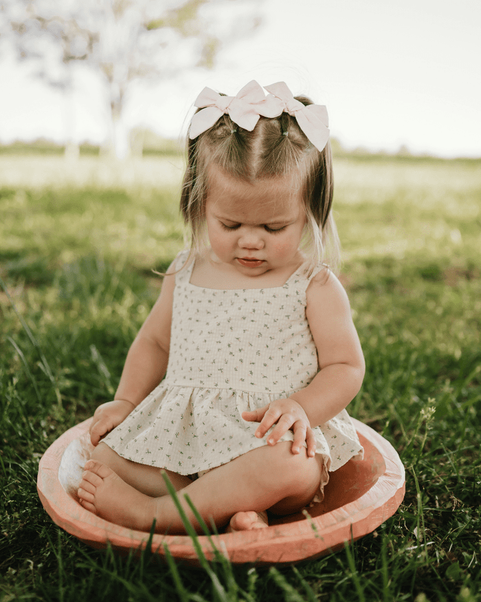 Birdie Bow Front Top & Bloomer Set - Petit Fleur product_type - Bailey's Blossoms