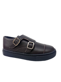 Blublonc Dark Brown Monkstrap Shoe