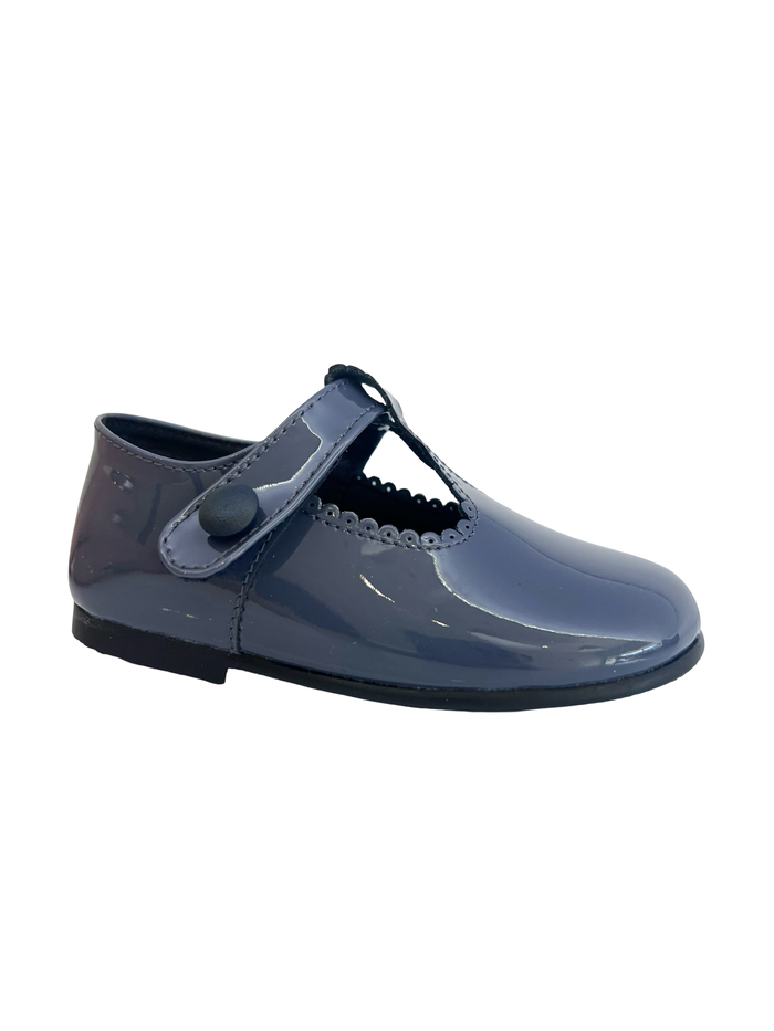 Blublonc Dusty Blue Baby T Strap