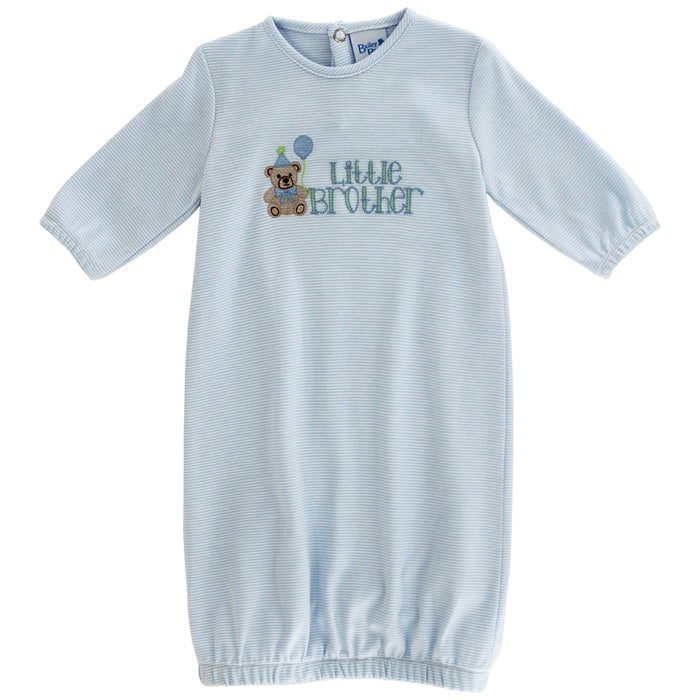 Blue & White Stripe - Little Brother Sac