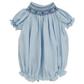 Blue with Blue Floral - Bishop Romper