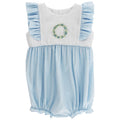Blue Wreath - Girls Bubble Short