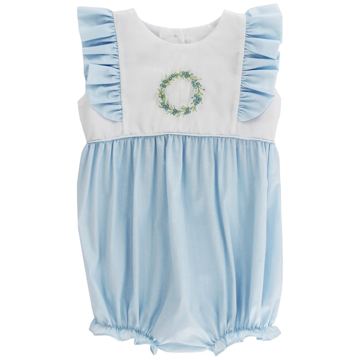 Blue Wreath - Girls Bubble Short