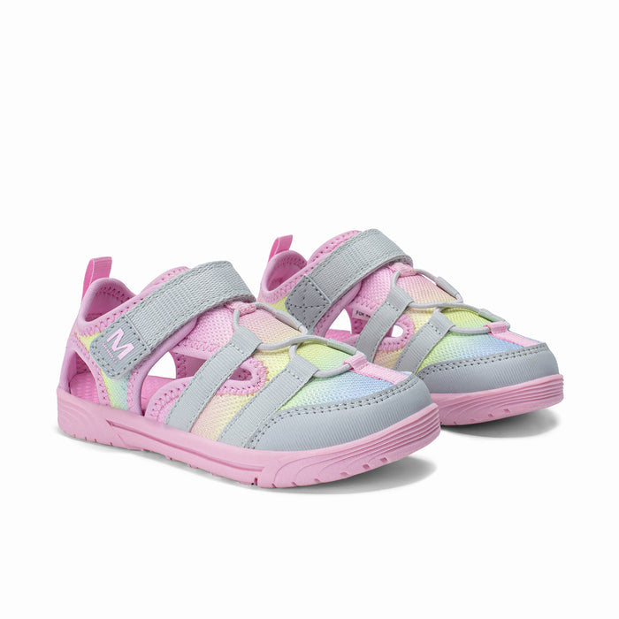 Bolton Sneaker - Little Kid Grey Rainbow