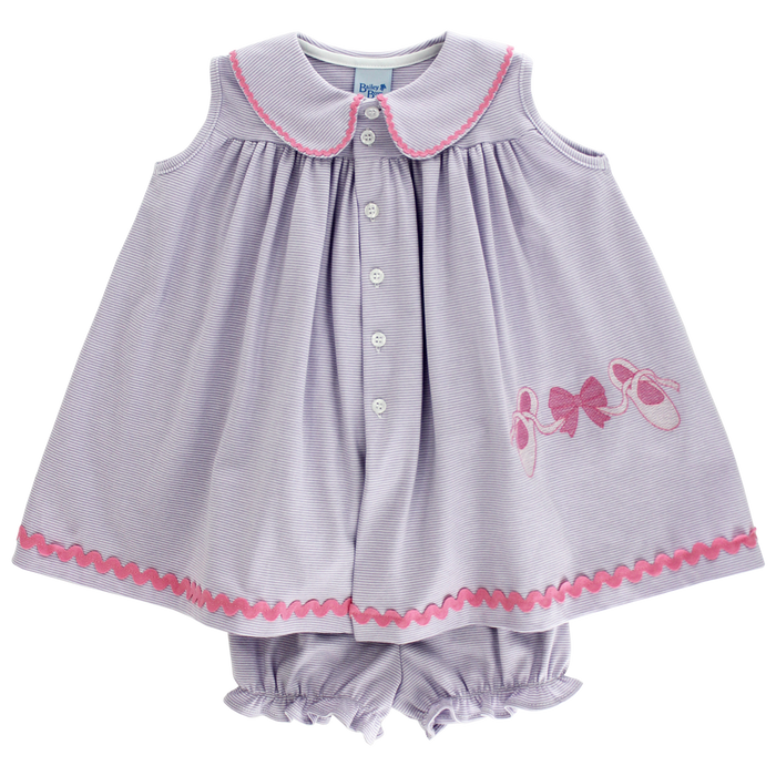 Bows & Ballet - Knit Float with Bloomer