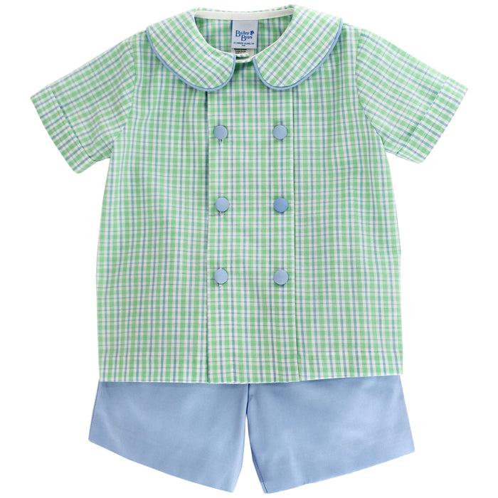 Bridgewater Plaid - Dressy Short Set