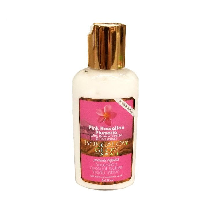 Bubble Shack Bungalow Glow Body Lotion 2oz - Pink Hawaiian Plumeria