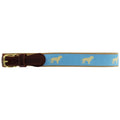 Buddy Belt - Golden Dog on Light Blue