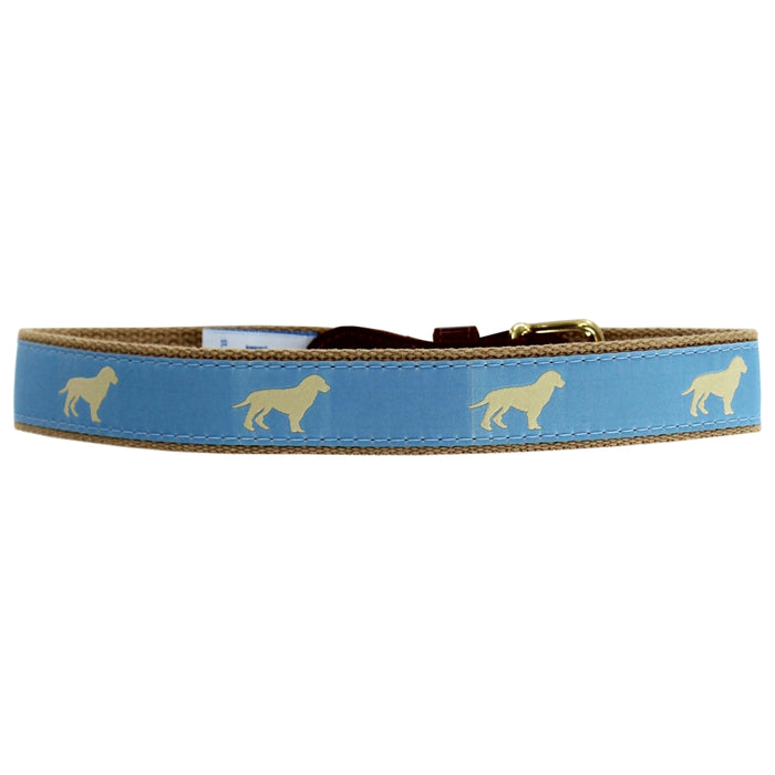 Buddy Belt - Golden Dog on Light Blue