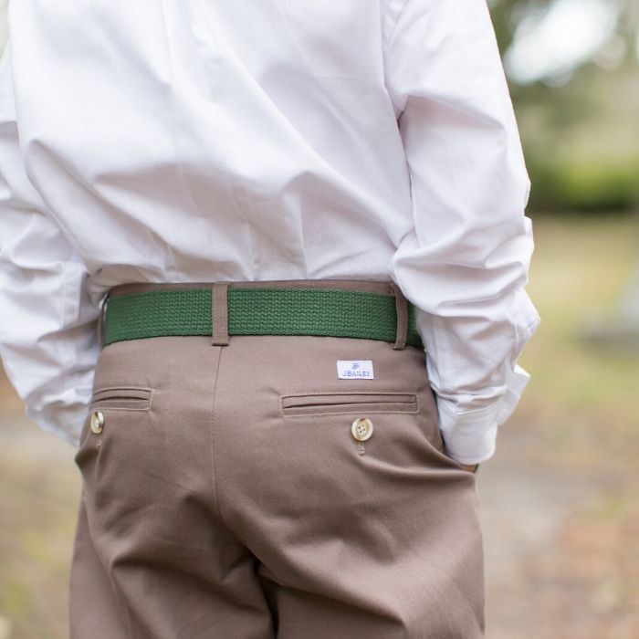 Buddy Belt - Green Canvas