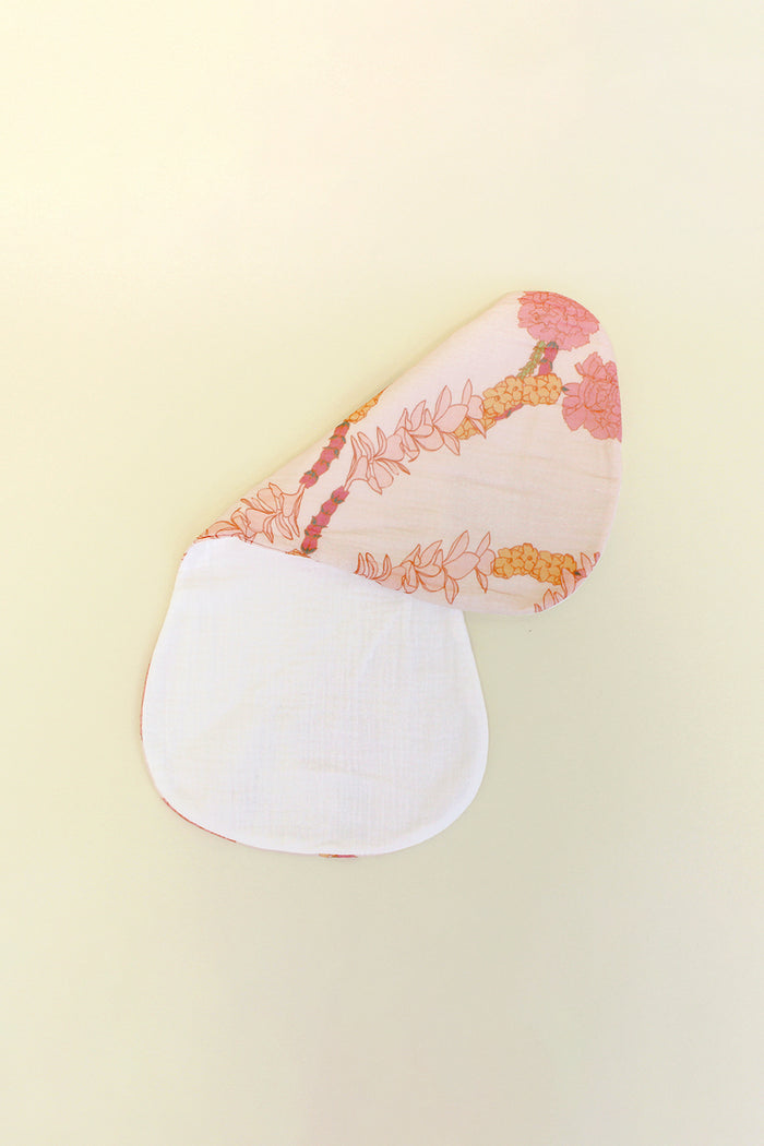 Burp Cloth 4 Pack	- Rosewater Hapa Lei