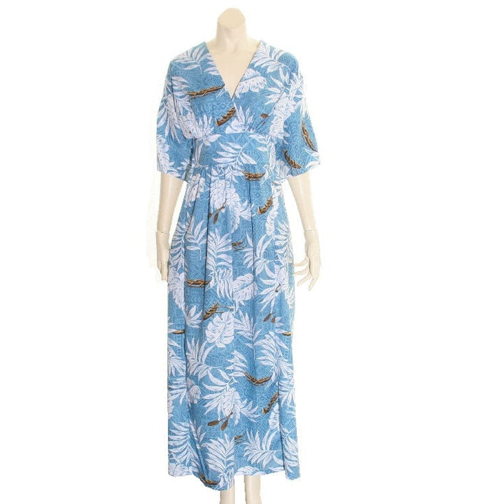 Canoe Monstera Japanese Style Caftan
