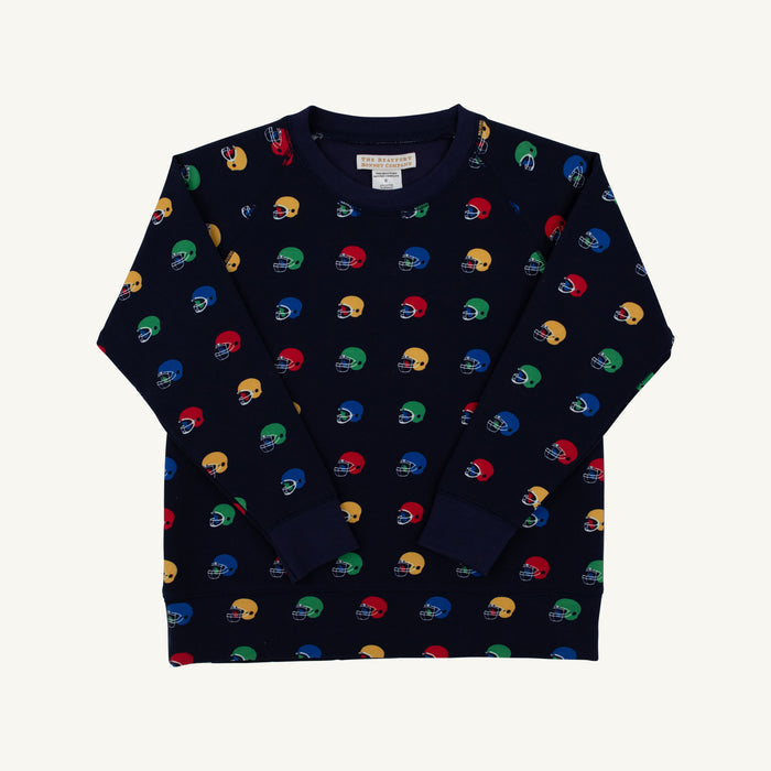Cassidy Comfy Crewneck - Boys - French Hut! Nantucket Navy
