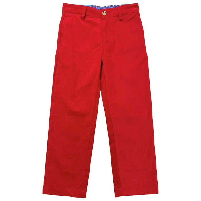 Champ Pant - Christmas Red Corduroy