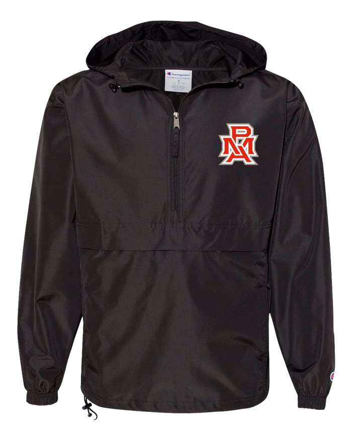 Champion Hooded Quarter Zip - Black