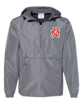 Champion Hooded Quarter Zip - Graphite Grey