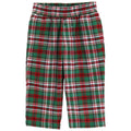 Charlie Pull On Pant - Christmas Plaid