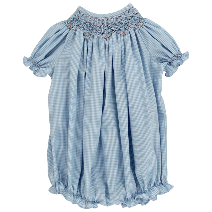 Check Geometrics - Bishop Romper Blue
