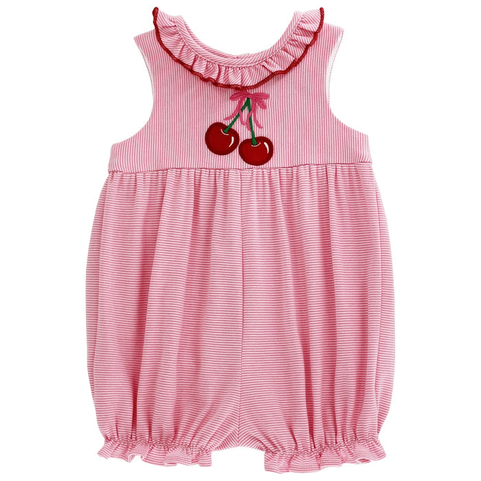 Cherry Jubilee - Knit Romper Short
